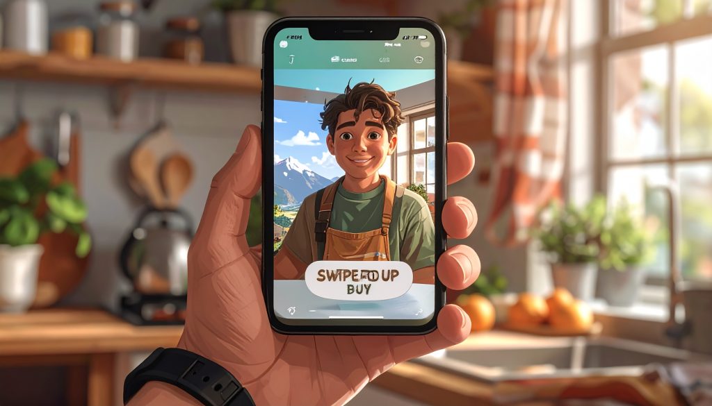 Firefly A Phone Showing An Instagram Story Of A Person Using A Cool Product With An Swipe U 812804 1024x585