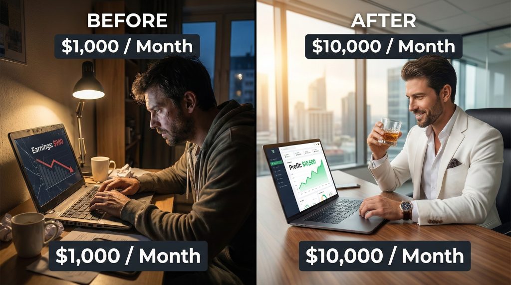 Freelancer Case Study: From $1K to $10K in 90 Days This Freelancer Was Almost Broke — 90 Days Later He Hit $10K/Month